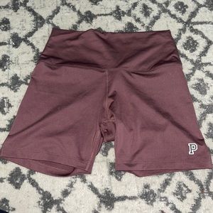 PINK biker shorts